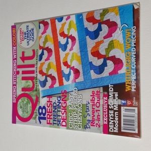 2/$15 Quilt April May 2013 Magazine